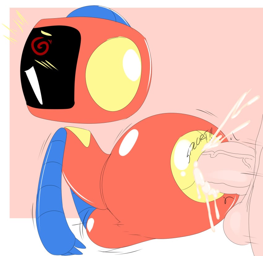 anal anal_sex clydebot_(discord) cum cum_inside den_(artist) discord hyper_penis penis robot spiral_eyes stomach_bulge tagme transparent_background vein veiny_penis