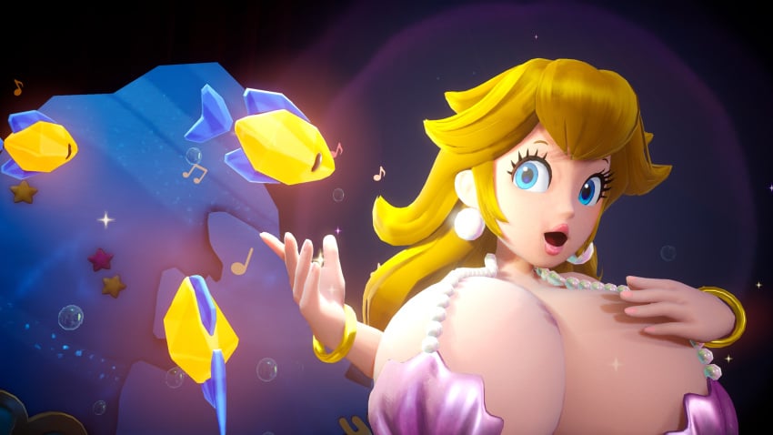 1girls 3d big_breasts breast_bigger_than_head breasts breasts_bigger_than_head curvy dytser female female_only game_mod giant_breasts gigantic_breasts huge_breasts inner_sideboob large_breasts light-skinned_female light_skin mario_(series) massive_breasts mega_busty mermaid_peach mod nintendo no_bra princess_peach princess_peach:_showtime! public public_exposure revealing_clothes seashell_bra sideboob solo teasing video_game