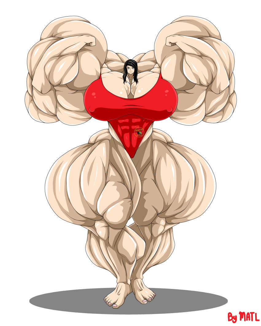 abs biceps breasts female hyper_muscles matl muscles muscular muscular_arms muscular_female muscular_legs muscular_thighs pecs