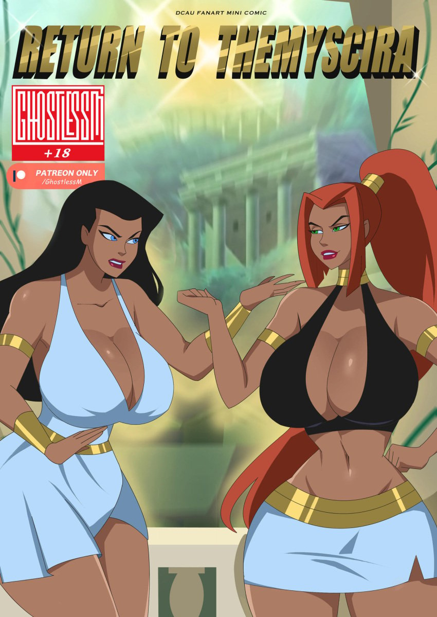 2girls amazon artemis_of_bana-mighdall big_breasts breasts bust busty chest curvaceous curvy curvy_figure dc dc_comics demigod demigoddess diana_prince digital_media_(artwork) female ghostlessm hero heroine hips hourglass_figure huge_breasts justice_league large_breasts light-skinned_female light_skin mature mature_female slim_waist superhero superheroine themysciran thick thick_legs thick_thighs thighs top_heavy voluptuous waist wide_hips wonder_woman wonder_woman_(series)