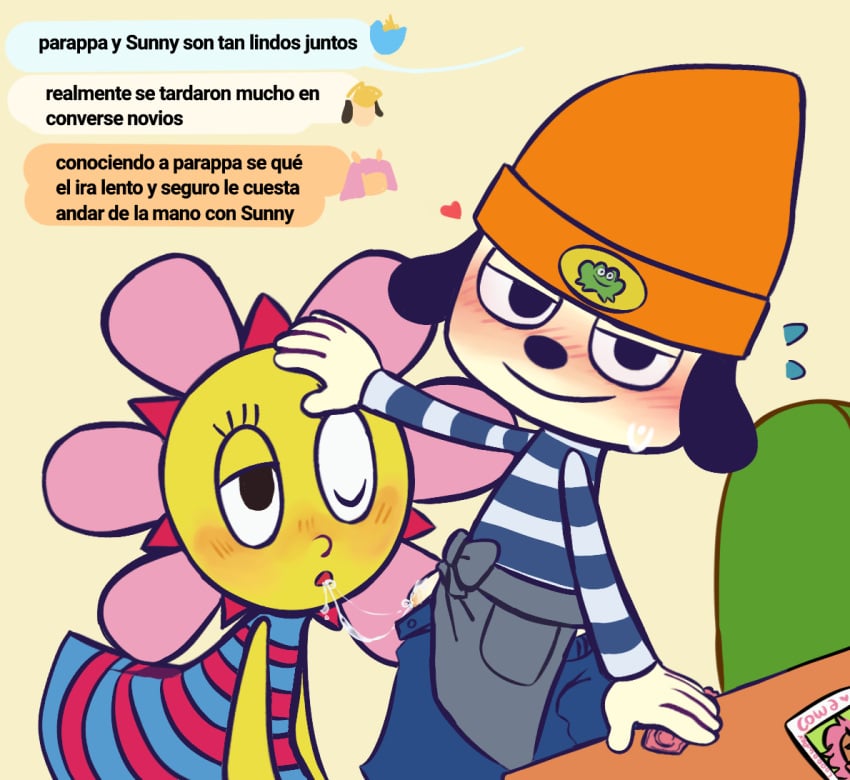 cum cum_in_mouth cum_inside nsfw parappa_the_rapper suck sucking sunny_funny