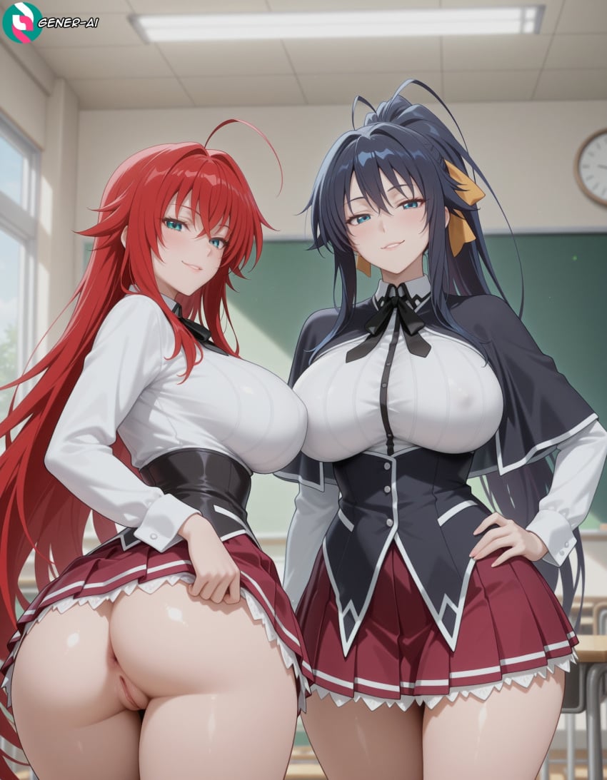 Akeno Himejima (High School Dxd) Rule 34 Image