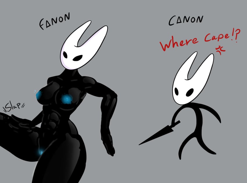 angry arthropod barely_visible_genitalia big_breasts blue_nipples breasts dark_skin female fit_female funny hollow_knight hornet_(hollow_knight) insects leaked_silksong_sprite meme muscular muscular_female shiny_skin thick_thighs vixen_pain
