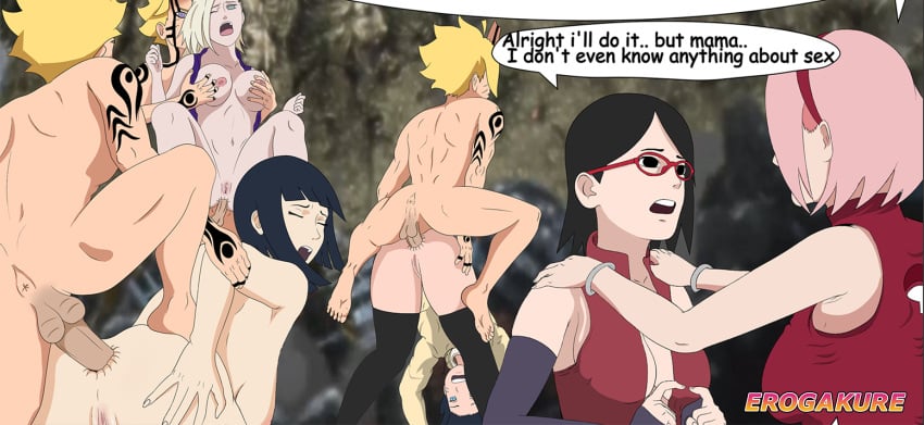 age_difference anal anal_sex anal_sex boruto boruto:_naruto_next_generations brother_and_sister clothed_sex dialogue doggy_style erogakure from_behind from_behind_position group_rape group_sex hyuuga_hinata incest ino_yamanaka milf mommy momoshiki mother mother_and_son naruto older_female reverse_cowgirl_position sakura_haruno shadow_clone sister size_difference straight straight_sex uchiha_sarada uzumaki_boruto uzumaki_himawari younger_male