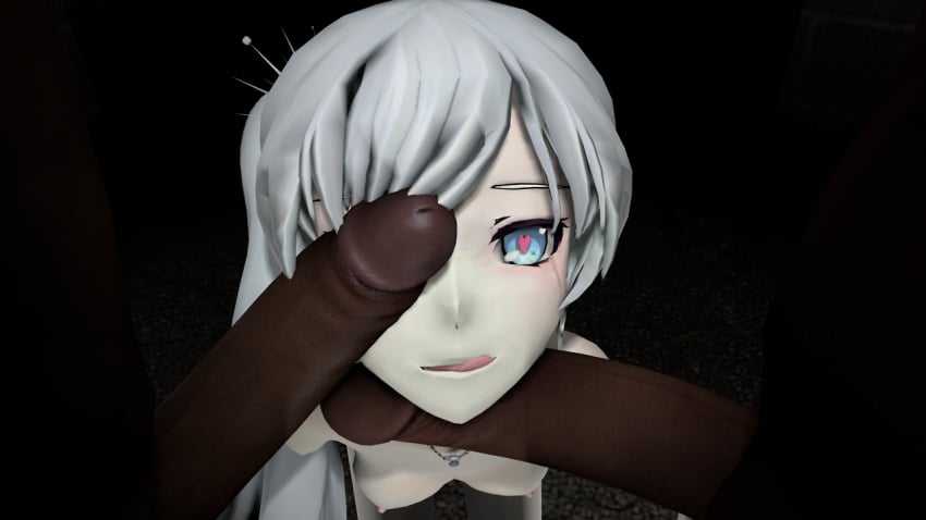 3d dark-skinned_male interracial mobface rwby straight tagme weiss_schnee