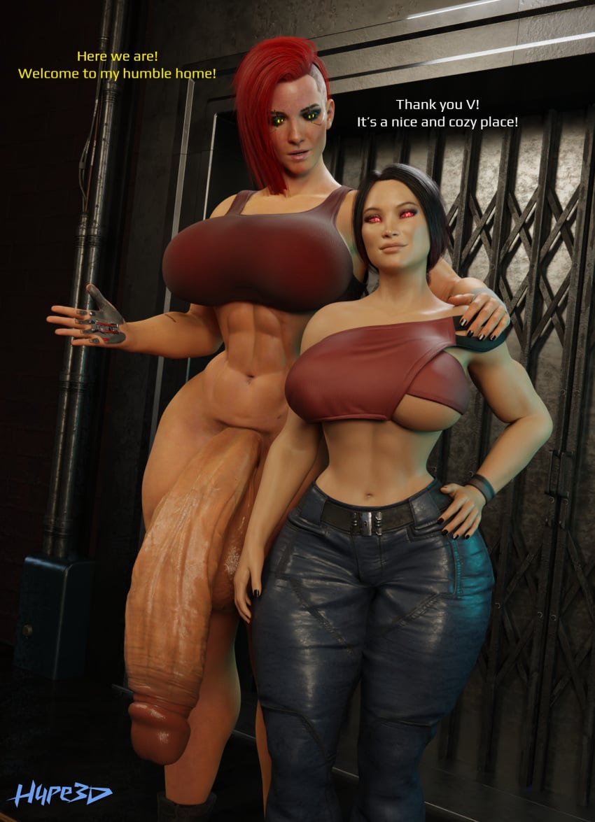 1futa 1girls 3d abs big_ass big_breasts big_butt big_penis big_thighs caption cd_projekt_red chlo&eacute;_(hype3d) curvaceous curvaceous_body curvaceous_figure curvaceous_futa curvaceous_hips curvaceous_thighs curvy curvy_ass curvy_body curvy_figure curvy_futa curvy_hips curvy_thighs cyberpunk_2077 futanari huge_cock hype3d mature mature_futa muscular muscular_futanari red_hair thick thick_ass thick_butt thick_hips thick_legs thick_penis thick_thighs v_(cyberpunk_2077) valerie_(cyberpunk_2077) voluptuous voluptuous_futanari wide_ass wide_hips wide_thighs