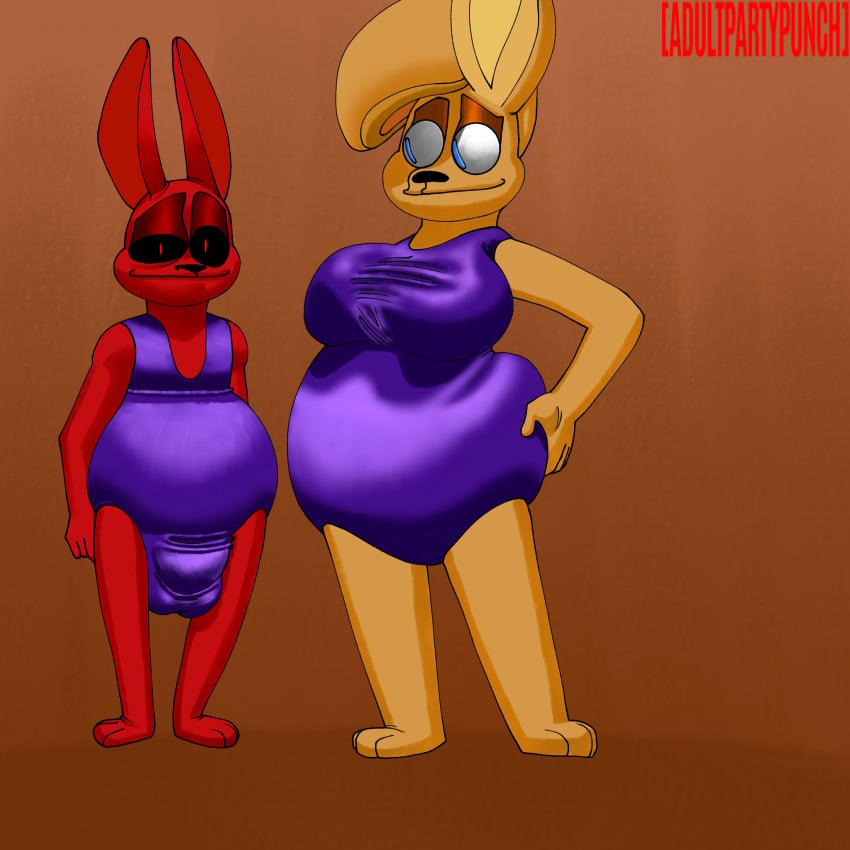 adultpartypunch anthro big_belly bulge cuckold damian_(zoophobia) imminent_sex infidelity kayla_(zoophobia) ntr one-piece_swimsuit satin shiny_clothes silk singlet zoophobia