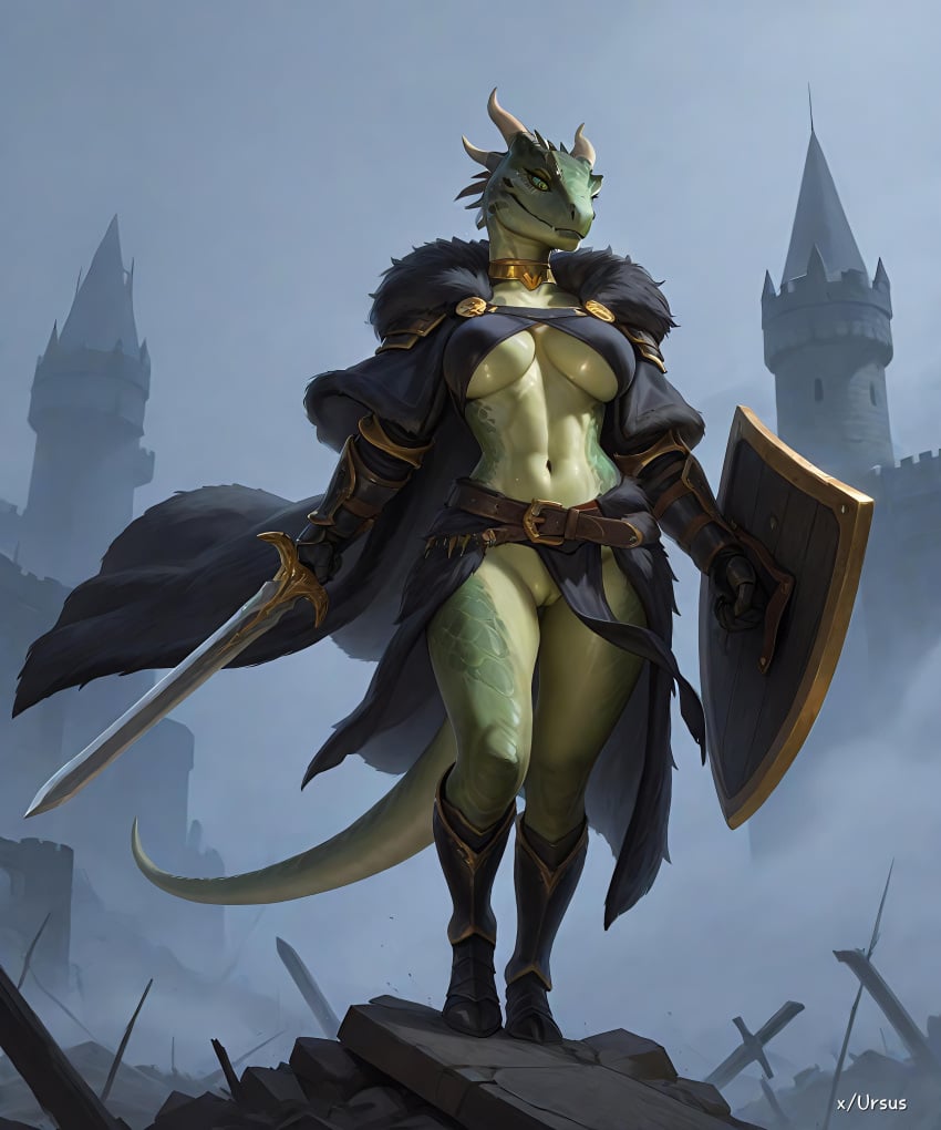 Argonian (Skyrim) Rule 34 Image