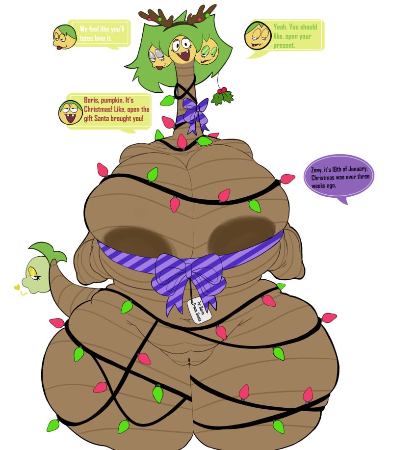 Alolan Exeggutor (Christmas) Rule 34 Image