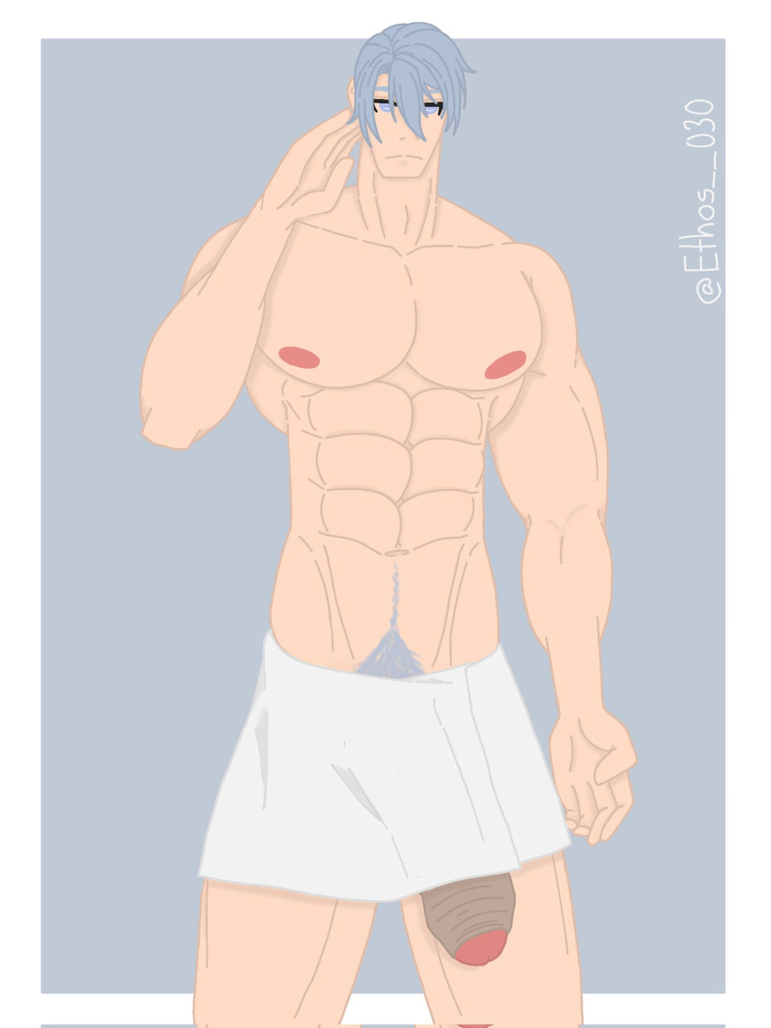 hunk kurt_vander sen_no_kiseki sen_no_kiseki_iv soft_penis solo_male towel trails_of_cold_steel trails_of_cold_steel_iv