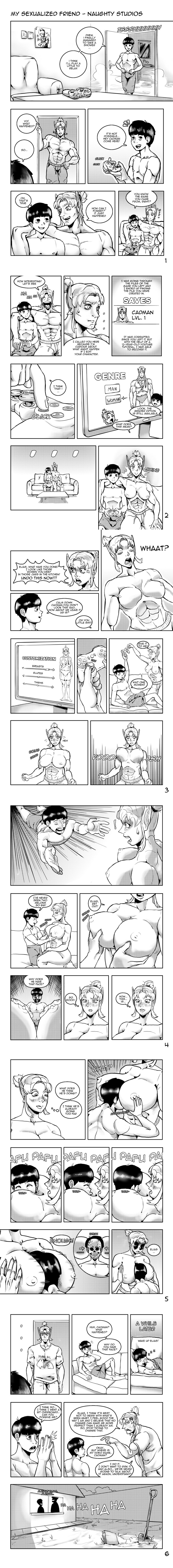 after_bath black_and_white blushed_face breasbreast_grab breast_expansion breast_squish breasts breasts_out comic comic_page comic_panel female female_elf grabbing male male_elf manga_page men meu_amigo_pixelizado motorboating my_pixelized_friend pleasure_face pleasured_face scary_face shameless shirtless shirtless_female shirtless_male towel_only video_game