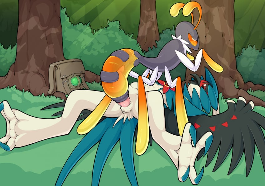 animal_genitalia animal_penis ant antennae_(anatomy) arthropod arthropod_abdomen arthropod_abdomen_genitalia arthropod_abdomen_penetration arthropod_abdomen_pussy avian bareback beak bird cowgirl_position decidueye digital_media_(artwork) dominant dominant_female duo erection fakemon feathered_wings feathers feet female female_on_top female_penetrated feral food from_front_position generation_7_pokemon genitals half-closed_eyes hi_res honey_(food) honeypot_ant hymenopteran insects internal interspecies larger_male looking_at_another male male/female male_on_bottom male_penetrating male_penetrating_female multi_limb narrowed narrowed_eyes nectant nintendo on_bottom on_top open_mouth penetration penile penile_penetration penis pokemon pokemon_(species) pussy sex shiny_pokemon size_difference smaller_female smile tapering translucent translucent_body vaginal_penetration vaginal_penetration wings zeamaeri