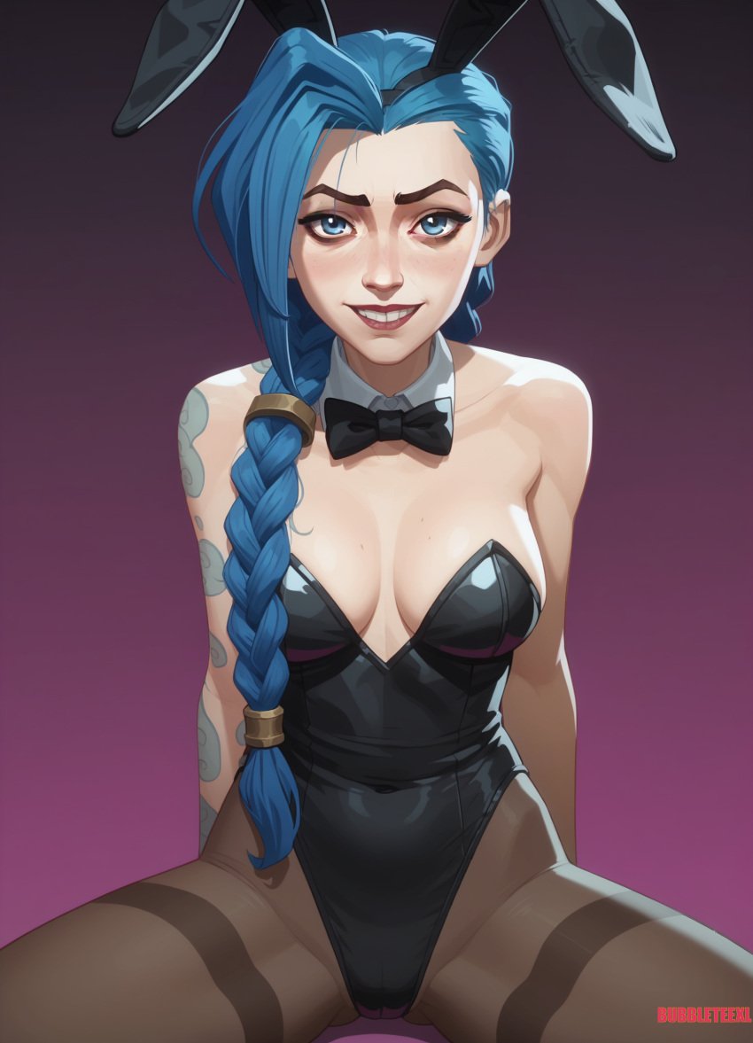 ai_assisted ai_generated arcane jinx jinx_(arcane) jinx_(league_of_legends)