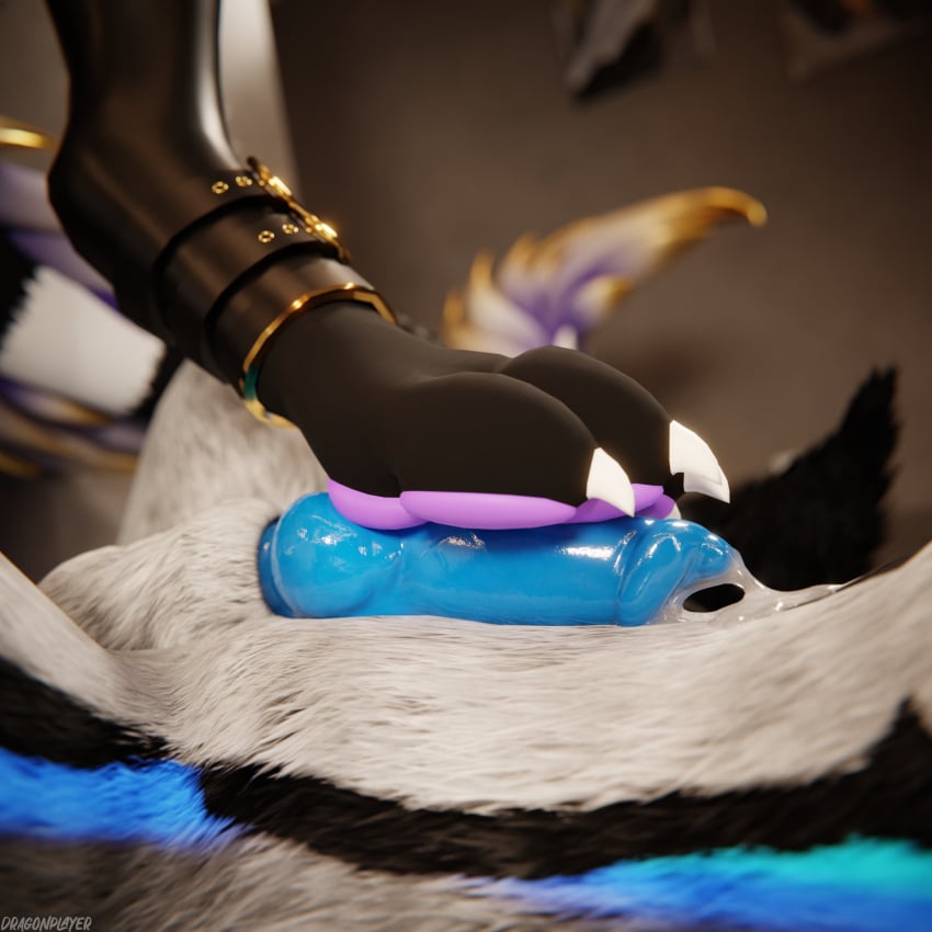 1:1 3d_(artwork) 4k absurd_res alternative_fashion animal_genitalia animal_penis anthro anthro_on_anthro balls biped black_body black_claws black_fur blender_(artwork) blender_cycles blue_body blue_fur blue_penis bodily_fluids canid canine canine_genitalia canine_penis canis claws clothed clothing cum cum_drip cum_flow depth_of_field digital_media_(artwork) dominant dragon dragonplayer dragonplayer_(character) dripping duo erection feet foot_fetish foot_on_penis foot_play foot_rub footjob fox fur furniture genital_fluids genitals gold_(metal) gold_body goth grey_body grey_fur hair hand_on_leg hi_res hindpaw hybrid inside jexouium knot latex latex_clothing latex_legwear latex_thigh_highs leaning_on_wall legwear lying lying_on_ground male male/male mammal multicolored_body mythological_creature mythological_scalie mythology nardoragon nude on_back on_ground on_one_leg pawpads paws penis pink_pawpads purple_body purple_fur reflection rexouium scalie sex slim slim_anthro slim_male slim_sub smile standing submissive submissive_male tail talon_(talondragon) thigh_highs toe_claws toes white_body white_fur