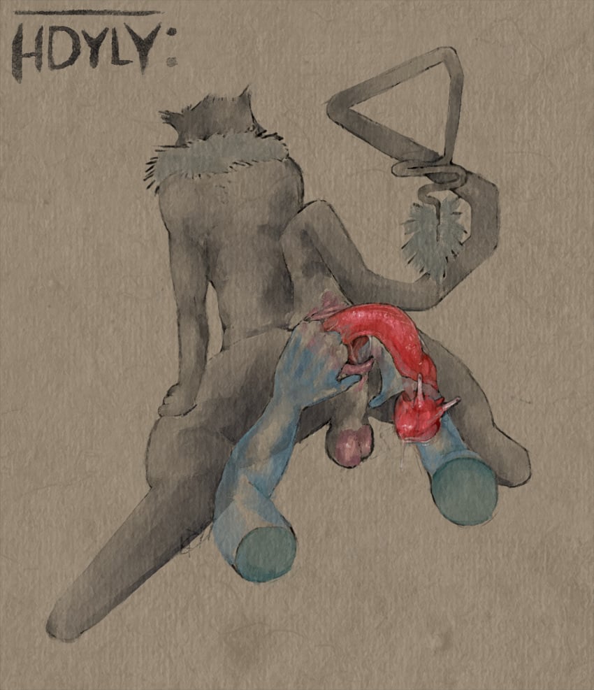 absurd_res anal anal_vore anthro anus anus_focus artist_logo artist_name balls black_body black_fur cryptid digitigrade duo english_text feral floating_arms floating_hands fur gaping gastropod gay genitals ghost goatse hdyly hi_res logo long_tail male male_only male_penetrated mollusk neck_tuft nude penetrating_male prehensile_tail seraphix signature sitting slug solo_male spirit spread_anus spread_legs spreading tail tail_tuft text translucent translucent_body tuft vore