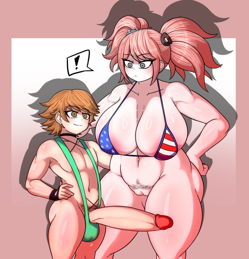 cucked_by_femboy cuckold cuckquean danganronpa femboy femboy_on_female femboydom fujisaki_chihiro hung_femboy junko_enoshima milf ntr otoko_no_ko scuttlefish size_difference smaller_femboy young