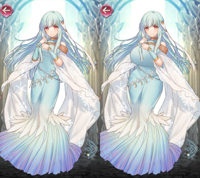 blue_hair breast_expansion breasts edit edited_official_artwork fire_emblem fire_emblem:_the_blazing_blade fire_emblem_heroes hips huge_breasts huge_hips large_breasts morphy-mcmorpherson ninian_(fire_emblem) official_art tagme wide_hips