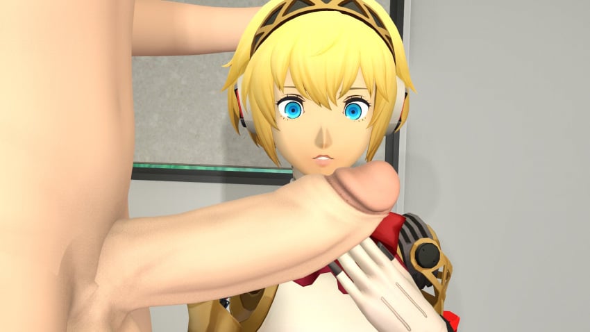 1girl 1girls 3d 3d_model 3d_render about_to_do_blowjob aigis_(persona) atlus blonde_hair blue_eyes cock_awe cock_shock curious hand_on_head human_on_robot imminent_fellatio imminent_oral imminent_sex looking_at_another looking_at_penis naxo3001 penis_awe persona persona_3 persona_3_portable persona_3_reload robot robot_girl robot_humanoid shiny_hair shiny_skin short_hair solo solo_female white_skin white_skinned_female yellow_hair