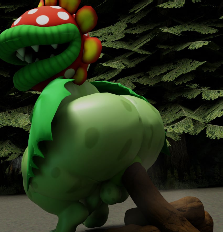 fetish flower petey_piranha piranha_plant plant scat super_mario_bros.