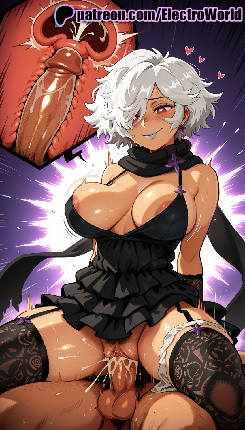 1boy 1girls 2025 ai_generated artist_name black_legwear bouncing_breasts breasts breasts breasts bust cervix chest clitoral_hood cock cowgirl_position cross_section cum cum_in_pussy dark_skin deep_penetration dick earrings ejaculation electroworld excessive_pubic_hair exposed_nipples exposed_pussy female female_pubic_hair fucking hi_res high_quality high_resolution highres intercourse internal_cumshot jewelry juicy_pussy legs_apart legs_spread love_making male_pubic_hair nipples nipples_outside no_more_heroes open_legs panties patreon patreon_username penetration penis pubic_hair pussy red_eyes reverse_cowgirl_position scarf sex sex_from_behind sexual_intercourse shinobu_jacobs short_hair splayed_legs spread_legs stable_diffusion straddling straight testicles thighhighs tight_pussy uncensored underwear uterus vagina vaginal_penetration watermark