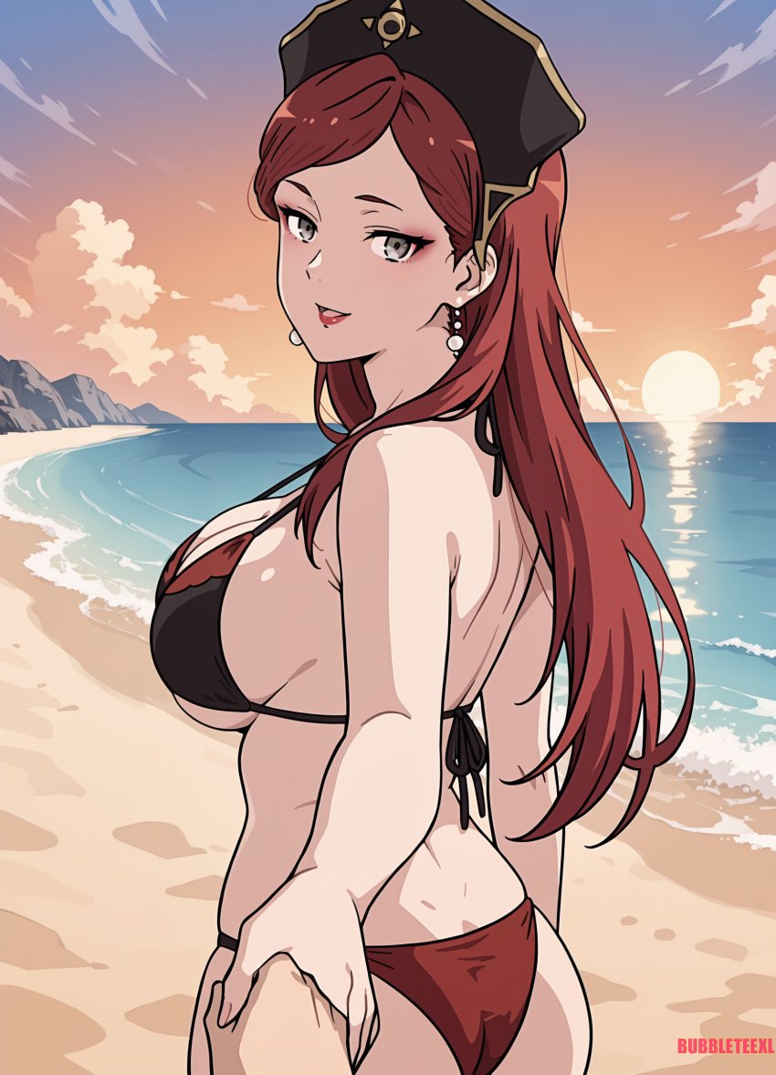ai ai_assisted ai_generated anime anime_style hilda_boreas_greyrat mushoku_tensei