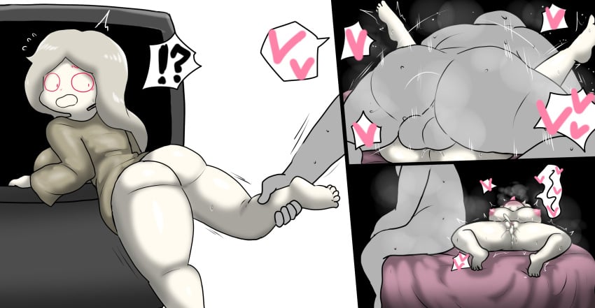 ! !? 1boy 1girls 2d 2d_(artwork) ? anthro balls big_breasts blush breasts cleavage cum cum_in_pussy cum_inside enigi09 female heart male my_ghost_friend naked naked_female nude nude_female penetration penis pussy semen series_request sex size_difference sperm susie_(dsand) tagme tagme_(character) tagme_(series) testicles vagina vaginal_penetration vaginal_sex