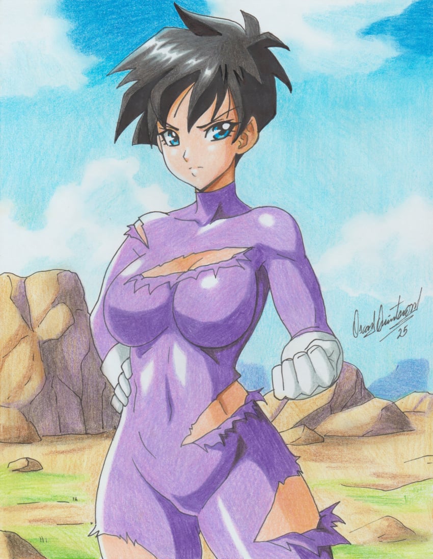 1girls dragon_ball dragon_ball_z female ravern_clouk solo solo_female tagme videl