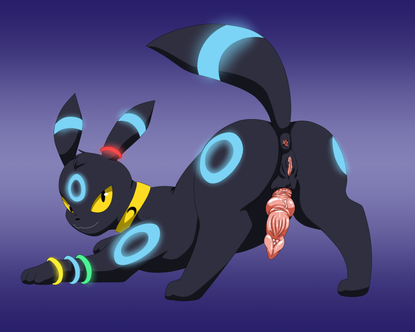 eeveelution eunuch glacierk nintendo penis pokemon presenting umbreon video_games