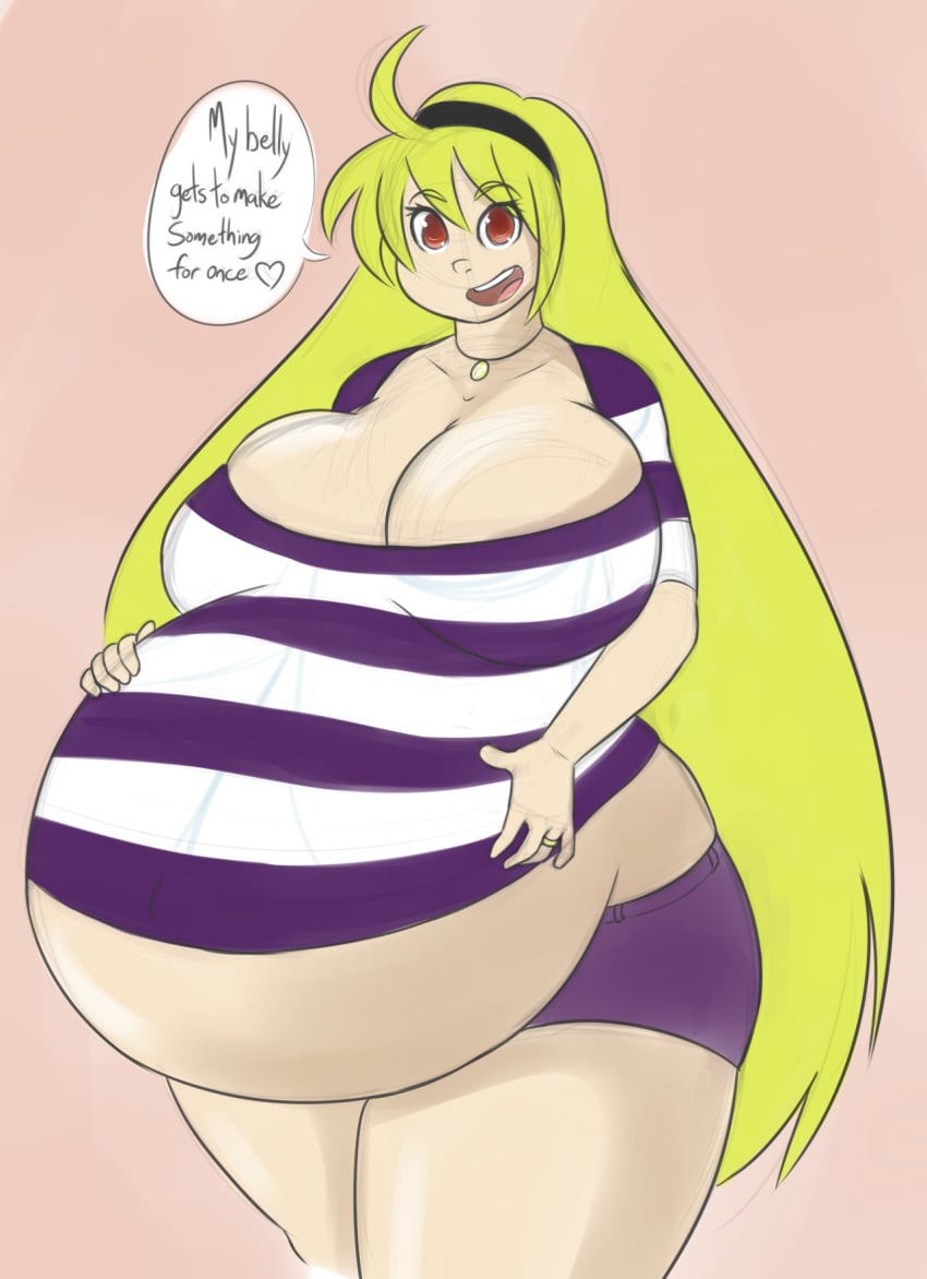 1girls belly_overhang big_belly female female_focus female_only gigantic_breasts huge_belly hyper_belly hyper_breasts pregnant pregnant_belly pregnant_female pyxxyl solo solo_female solo_focus