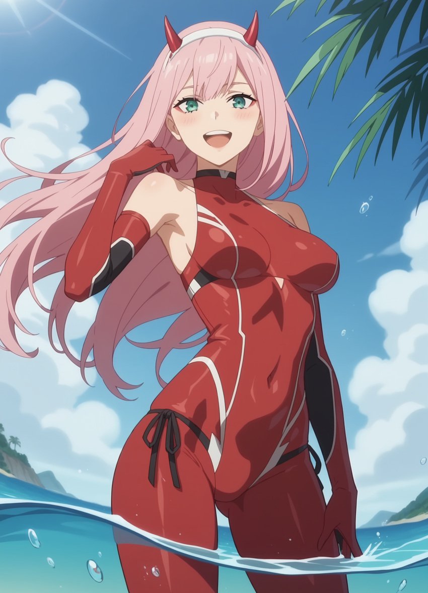 ai_assisted ai_generated anime darling_in_the_franxx zero_two zero_two_(darling_in_the_franxx)