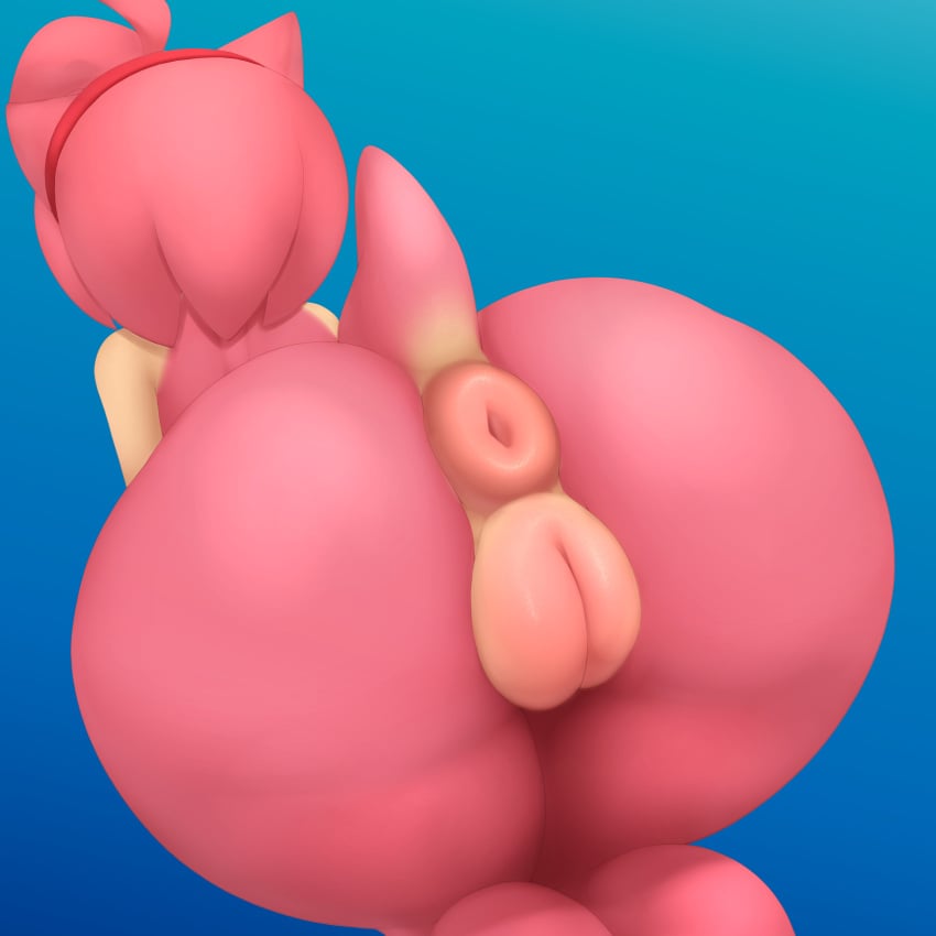 2024 absurd_res amy_rose anthro anus ass astroodragon bent_over big_butt blush body_blush butt_focus eulipotyphlan female genitals gradient_background hair hedgehog hi_res huge_butt mammal multicolored_body multicolored_skin nude pink_body pink_hair pink_skin plump_labia puffy_anus pussy pussy_blush raised_tail sadflowerhappy scut_tail sega short_tail simple_background solo sonic_(series) sonic_the_hedgehog_(series) tail tail_anus thick_thighs two_tone_body two_tone_skin