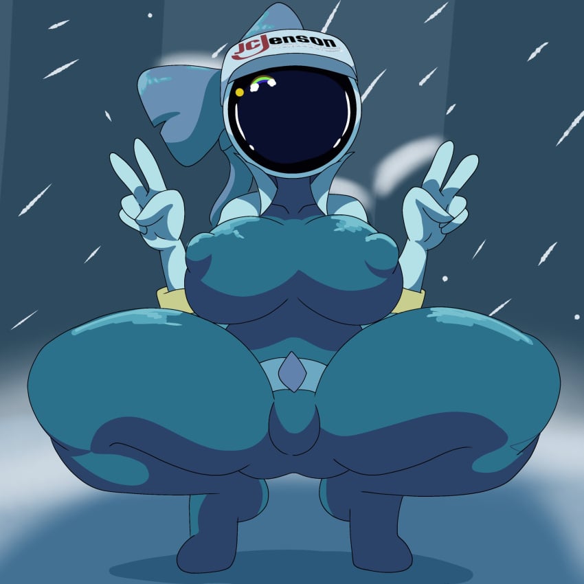 1girls areola ass astronaut_suit big_areola big_ass big_breasts big_nipples big_thighs bodysuit breasts butt faceless_female female female_only gigantic_ass gigantic_thighs helmet_girl huge_ass huge_breasts huge_nipples huge_thighs murder_drones nipple_bulge nipples nipples_visible_through_clothing spread_legs squatting tagme tannicfer tessa_elliot tessa_elliot_(space_suit) thick_thighs thighs