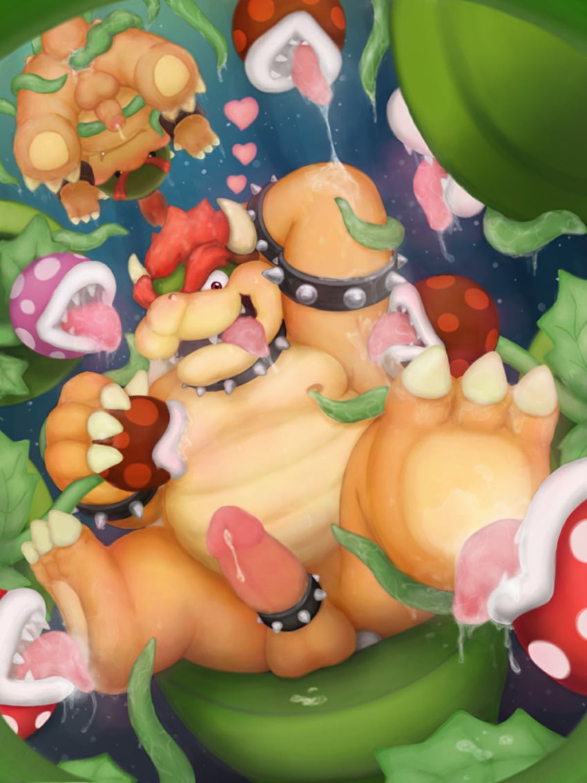 3_toes anal anal_sex anthro anus areola armpit_fetish armpit_lick armpit_licking ass balls barefoot bondage bound bowser bowser_jr. claws cock_ring consensual_tentacles cum cum_on_penis cum_string drooling erection feet flora_fauna foot_fetish foot_lick group group_sex horn horns koopa licking looking_at_viewer male male_only mario_(series) messy moobs nintendo nipple_lick nipples nude open_mouth oral orgasm orgy overweight penetration penis piranha_plant plant presenting presenting_hindquarters raised_arm reuben_(artist) saliva scalie sex sharp_claws sharp_teeth sitting size_difference slightly_chubby smile spikes spread_legs spreading teeth tentacle toe_claws toes tongue tongue_out uncut upside-down video_games warp_pipe