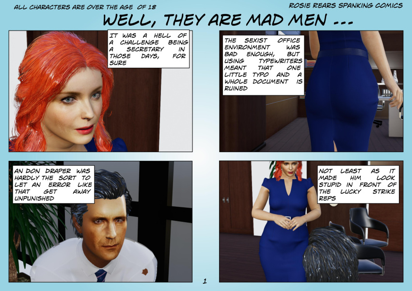 Christina Hendricks (Mad Men) Rule 34 Image