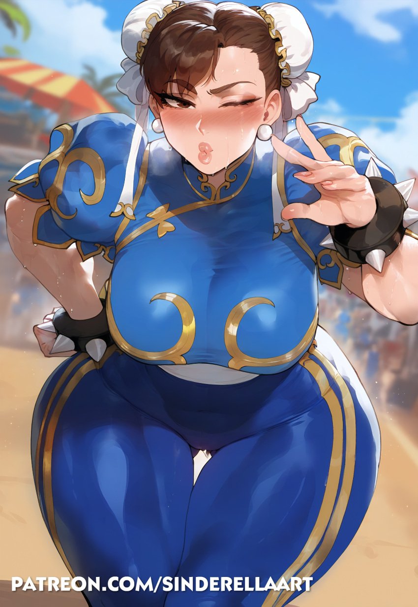 ai_generated ass_bigger_than_head big_breasts big_breasts big_butt breasts_bigger_than_head busty chun-li commission curvaceous female heavenly_ass huge_ass huge_breasts kissing kissing large_ass large_breasts milf patreon patreon_url patreon_username pawg public sinderellaart street_fighter street_fighter_6 tease teasing teasing_viewer thick thick_ass thick_legs thick_thighs video_game video_game_character video_game_franchise video_games voluptuous voluptuous_female