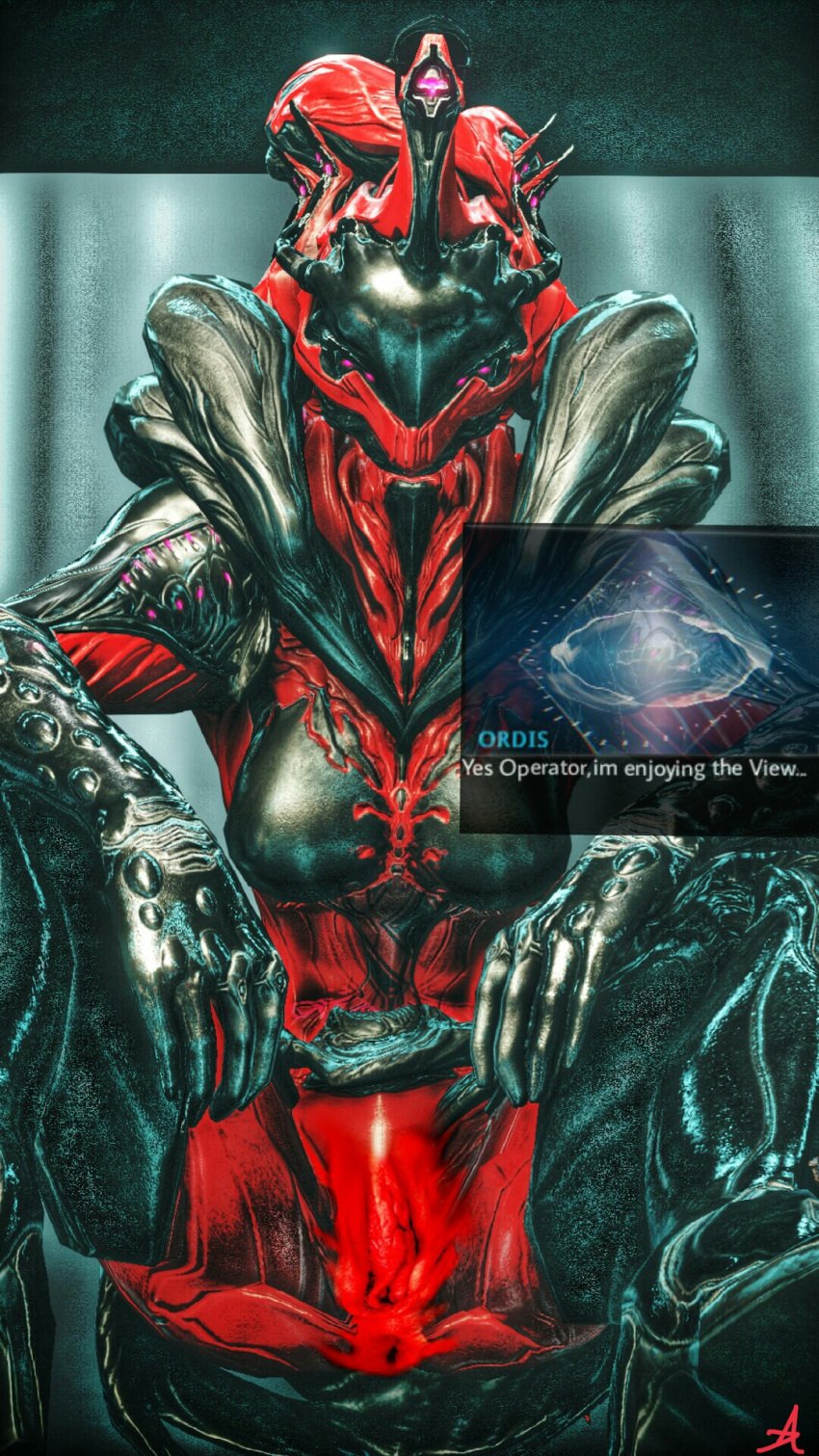 adventure alien alien_girl amonsrule anus ass captura ordis_(warframe) photoshop pussy saryn_(warframe) warframe xbox