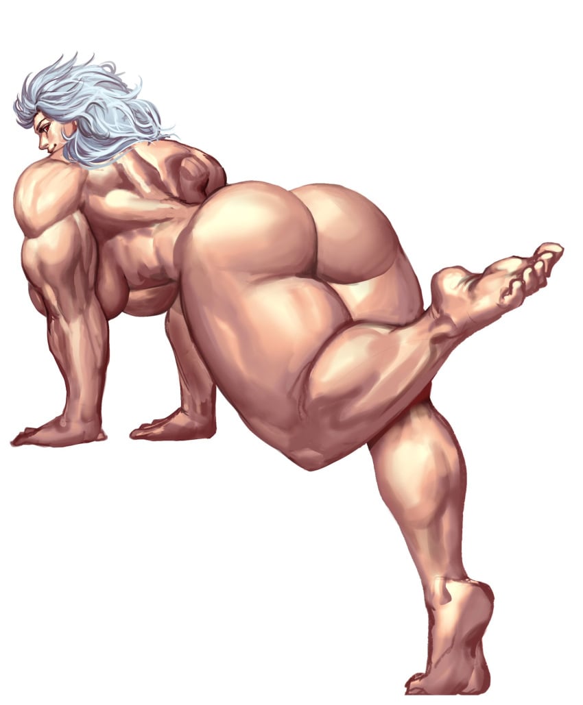 1girls ass barefoot breasts dorohedoro female muscular noi_(dorohedoro) nude tagme virgoart1509