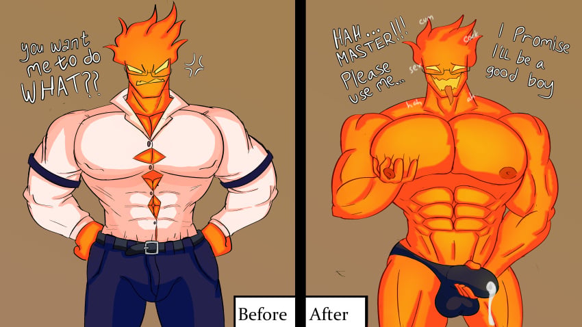 Grillby (Undertale (Series)) Rule 34 Image