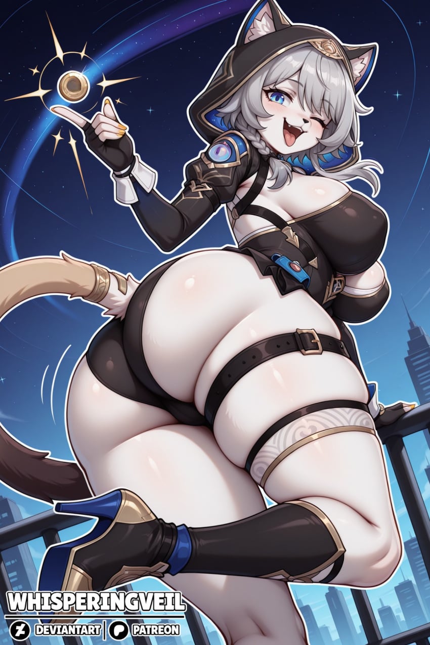 Cipher (Honkai: Star Rail) Rule 34 Image