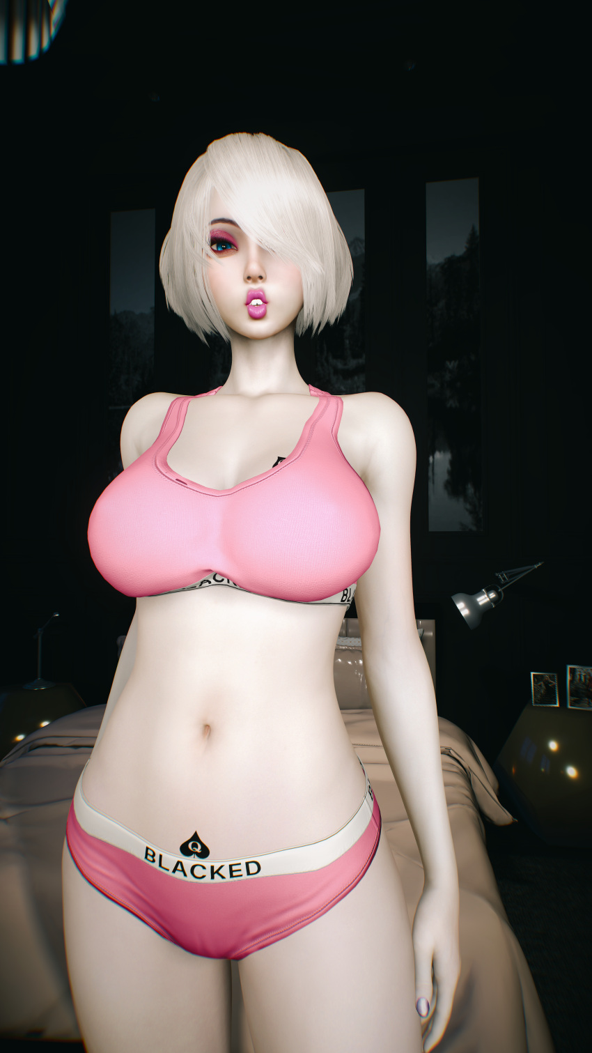 Yorha 2b (Blacked) Rule 34 Image