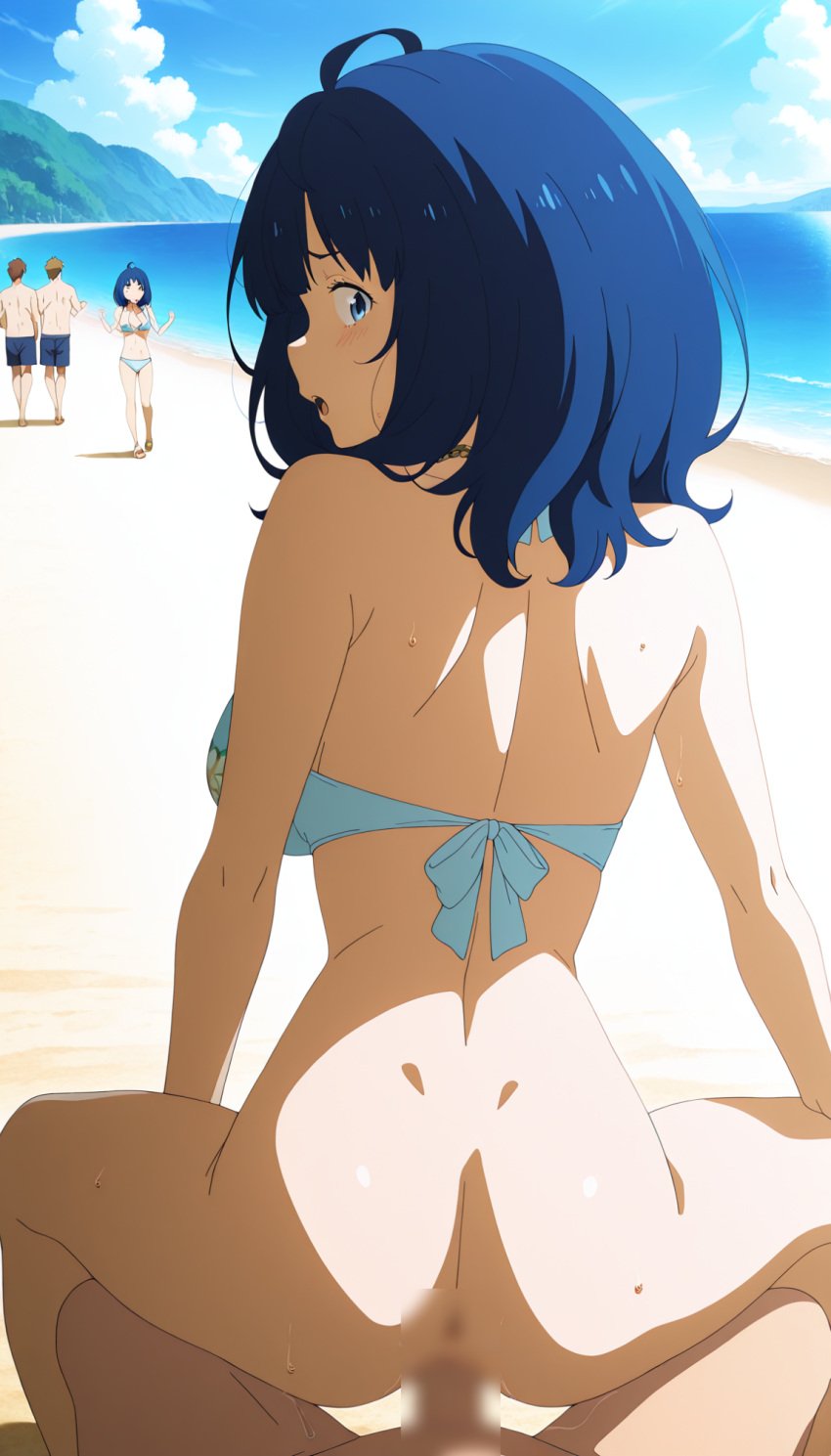 aerolae ai_generated breasts make_heroine_ga_oo_sugiru! naked_female nipples nude_female pussy vagina yanami_anna