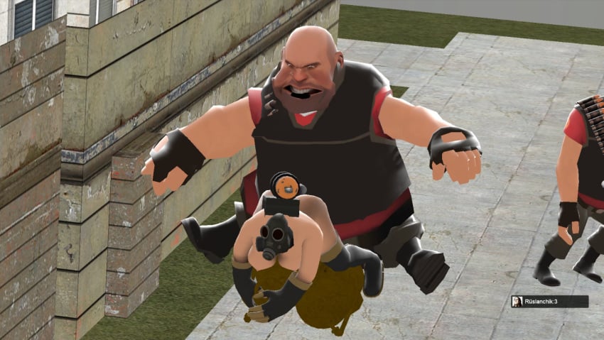 angry_face big_ass big_breasts big_penis fat_man fempyro garry's_mod golden_penis heavy_weapons_guy pyro_(team_fortress_2) rule63 shitpost straight tagme team_fortress_2