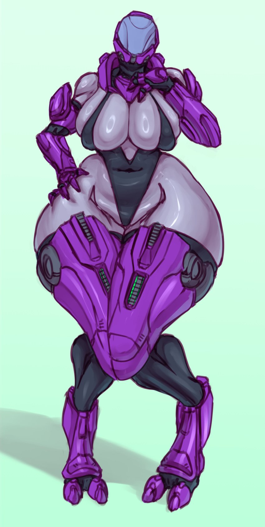 1girls alien alien_girl drasai female_sangheili halo_(series) oc sangheili thick_thighs