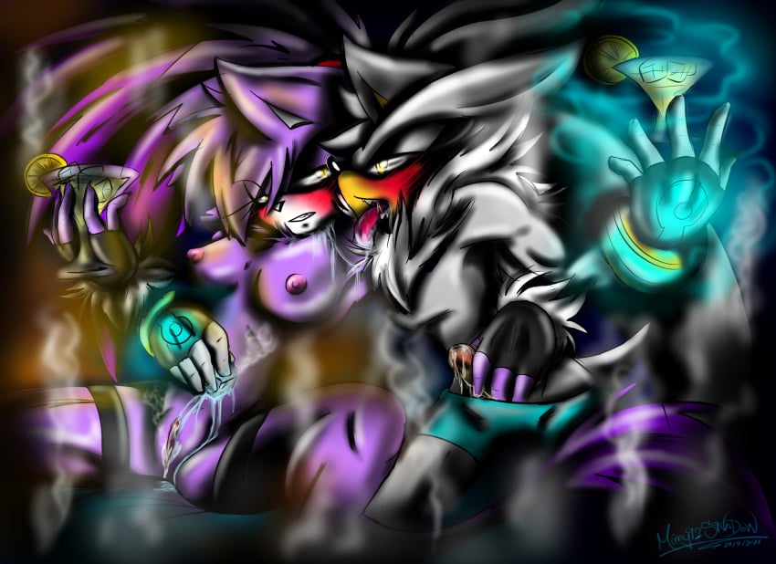 anthro blaze_the_cat female male mimy92sonadow sex silver_the_hedgehog sonic_(series) straight tagme