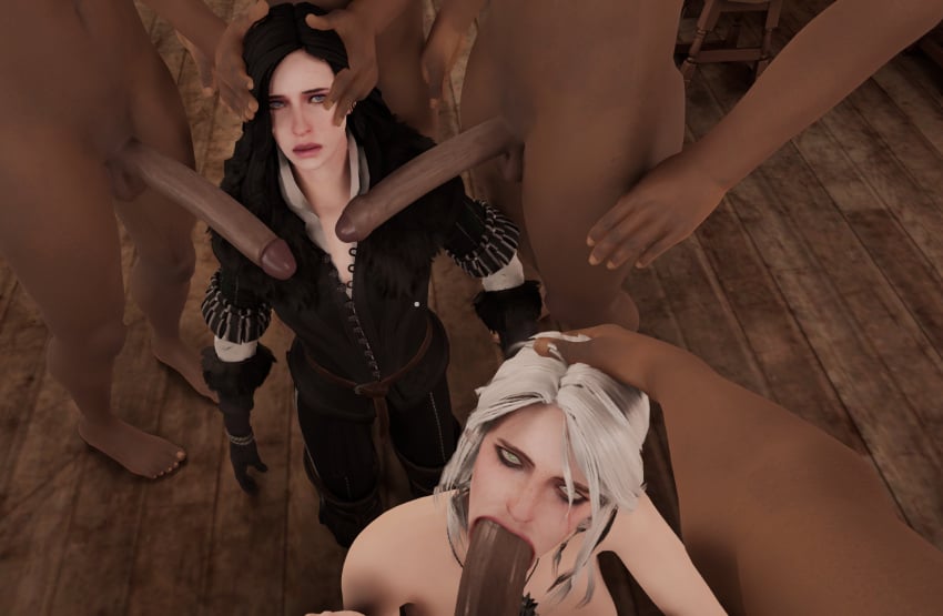 3d blowjob ciri raped the_witcher_(series) true_facials yennefer