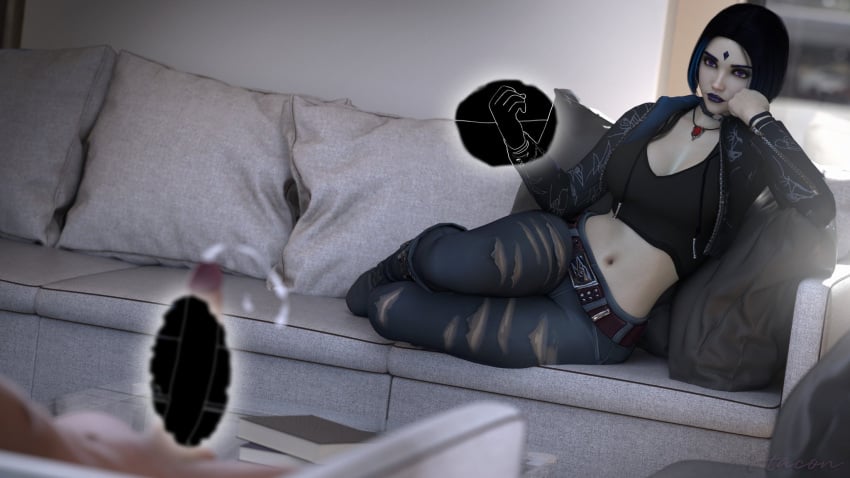 1girls 3d big_ass big_breasts breasts bust busty cambion curvaceous curvy curvy_figure dc dc_comics female forehead_jewel half_demon hips human light-skinned_female light_skin male male/female mature mature_female otacon212 pale-skinned_female pale_skin rachel_roth raven_(dc) slim_waist sorceress teen_titans thick thick_hips thick_legs thick_thighs thighs voluptuous waist wide_hips