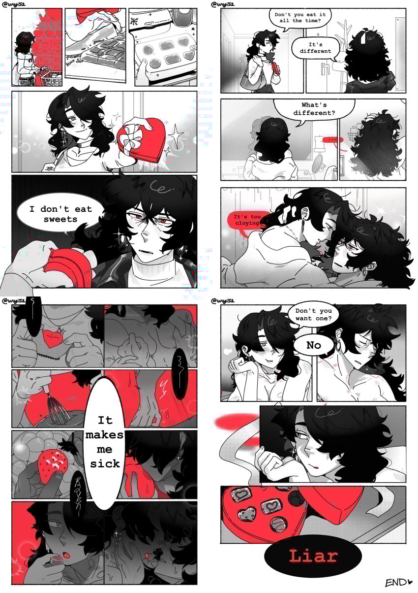 2girls black_hair candy cinder_fall comic milf raven_branwen rwby wuyi1551