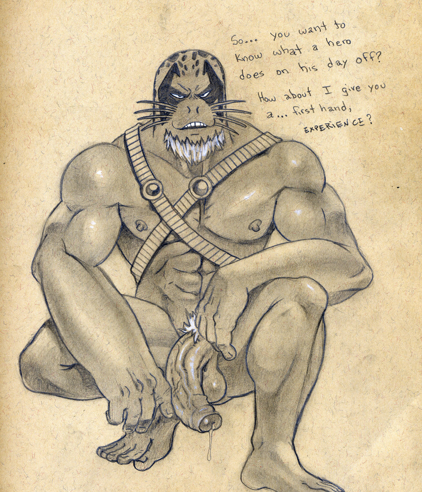 1boy anthro balls boner erection foreskin humanoid_penis male male_only mammal marine monochrome my_hero_academia penis pinniped seal selkie_(my_hero_academia) solo tush uncircumcised uncut