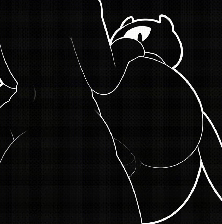 1:1 2024 2d_animation ambiguous_gender ambiguous_penetrated anal anal_sex animated anthro ass big_butt big_penis black_and_white black_penis bodily_fluids butt_jiggle demon digital_media_(artwork) duo english_text genitals hand_on_butt hi_res horn huge_butt humanoid imp jiggling k1ko looking_back loop lying male male/ambiguous male_only male_penetrating male_penetrating_ambiguous monochrome nude on_side outline penetration penis rear_view sex simple_background sweat sweatdrop tail text the_imp_(cartoon) thick_thighs white_eyes white_outline white_sclera wide_hips