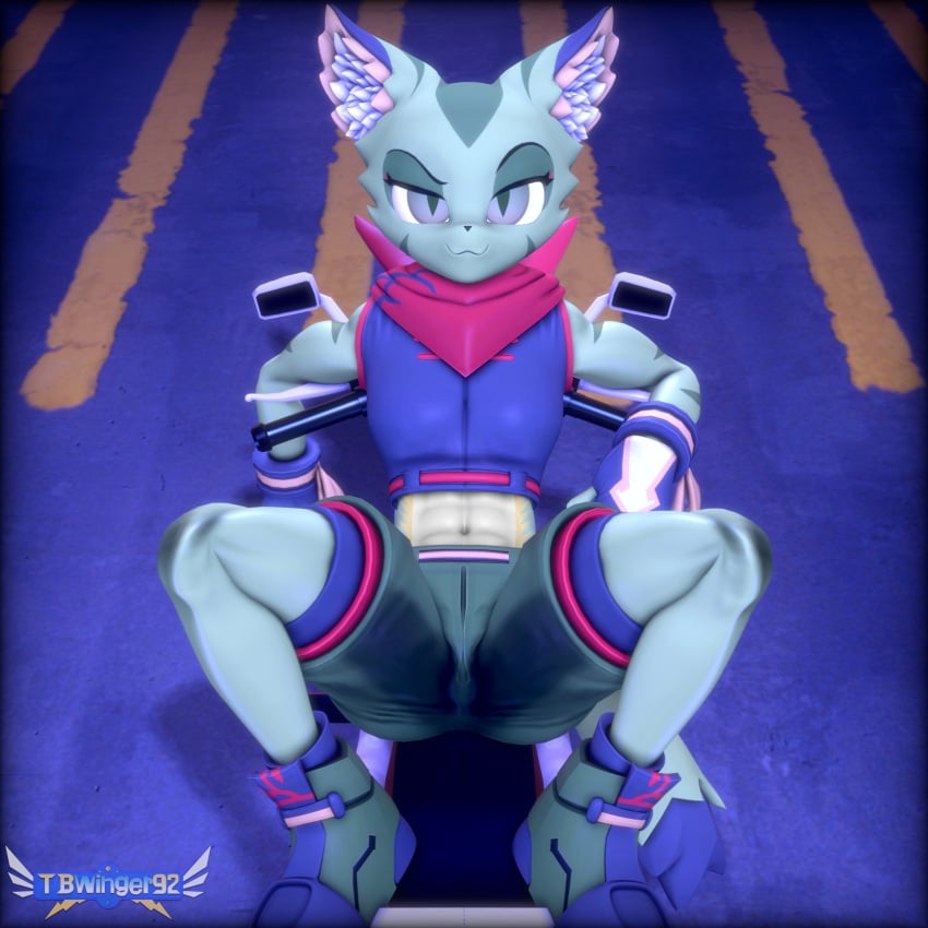 anthro carol_tea feline female female_protagonist freedom_planet freedom_planet_2 looking_at_viewer tbwinger92 video_games wildcat